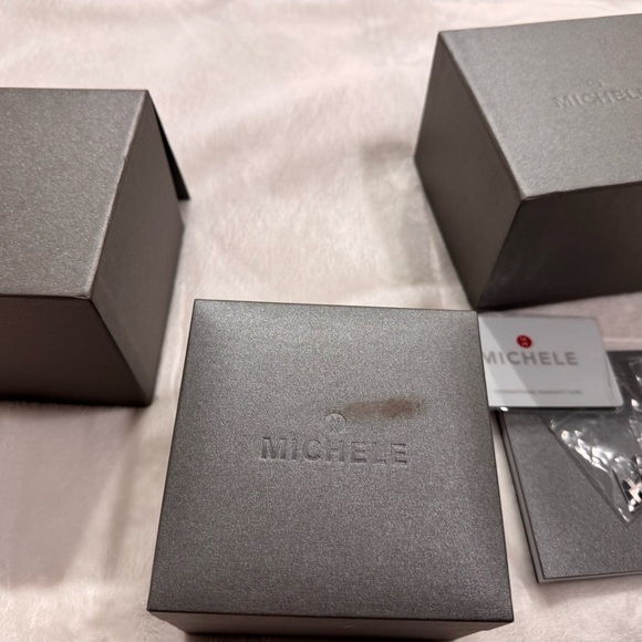 Michele Deco Stainless Diamond Watch - Picture 7 of 10